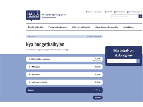 Budgetkalkylen – att göra en budget 